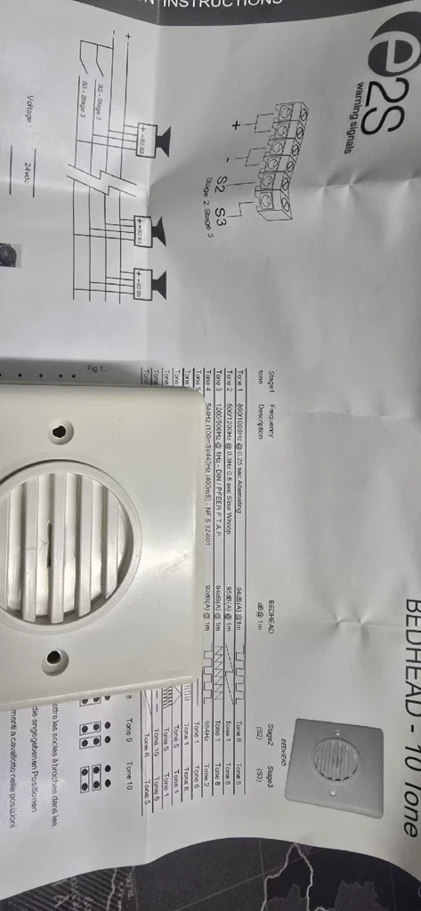 Kongsberg bs24-r1/e2s-10 tone. alarm thumbnail