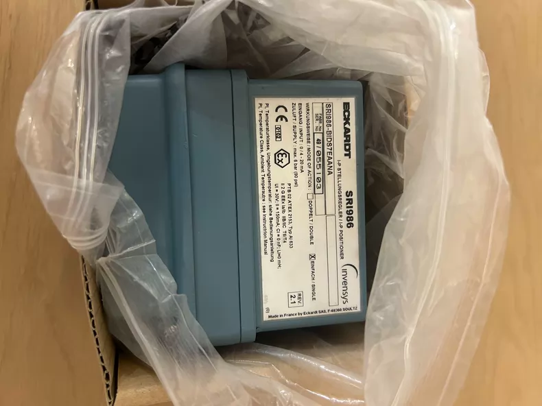 ECKARDT POSITIONER SRI986-BIDS7EAANA