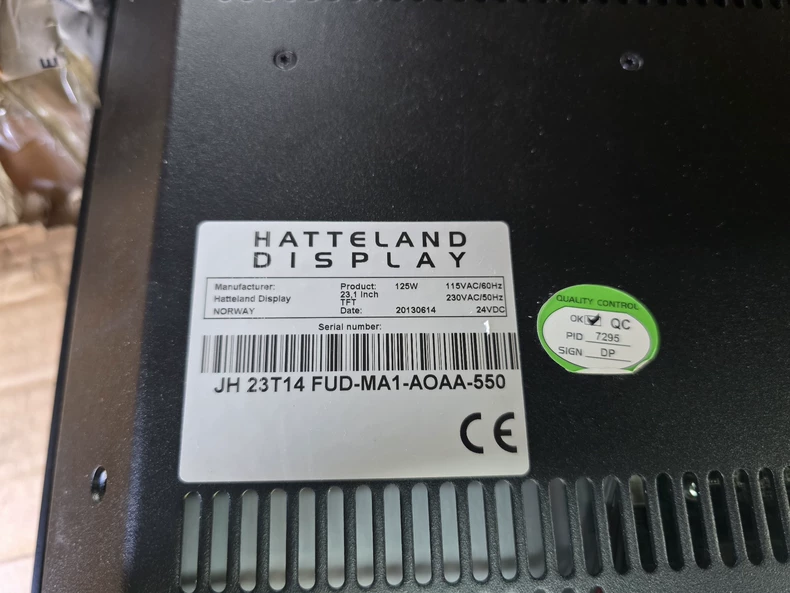 FURUNO/ HATTELAND JH23T14 FUD-MA1-AOAA-550 Monitor thumbnail