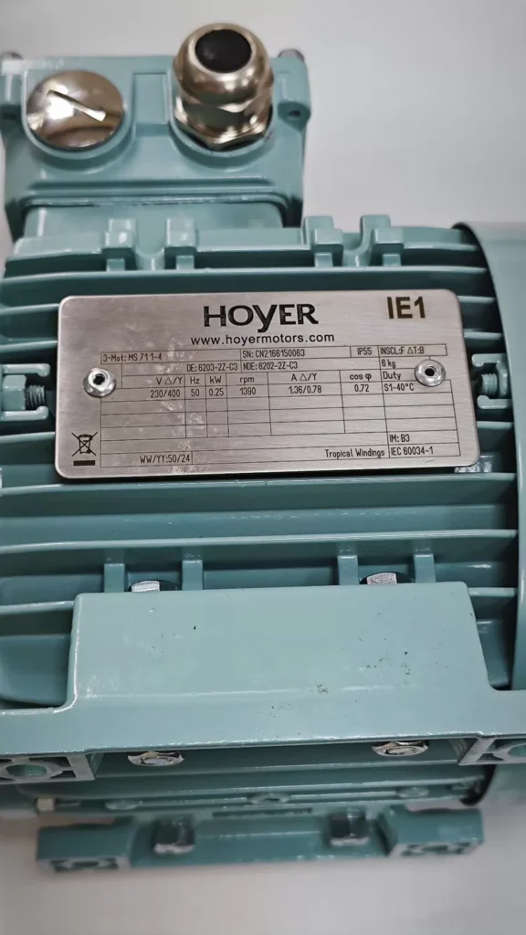 Hoyer HMA3 100L-2 Motor thumbnail
