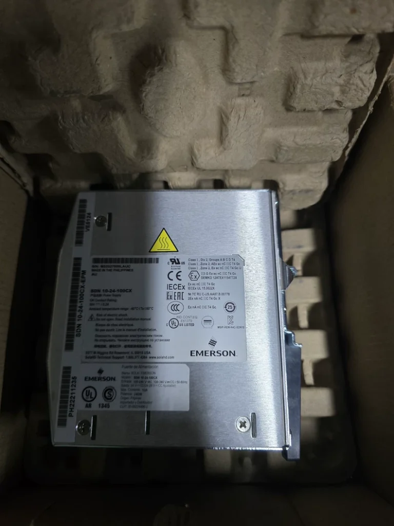 merson Deltav VE-5124.SDN 10-24-100CX Emerson 10A Module power supply thumbnail