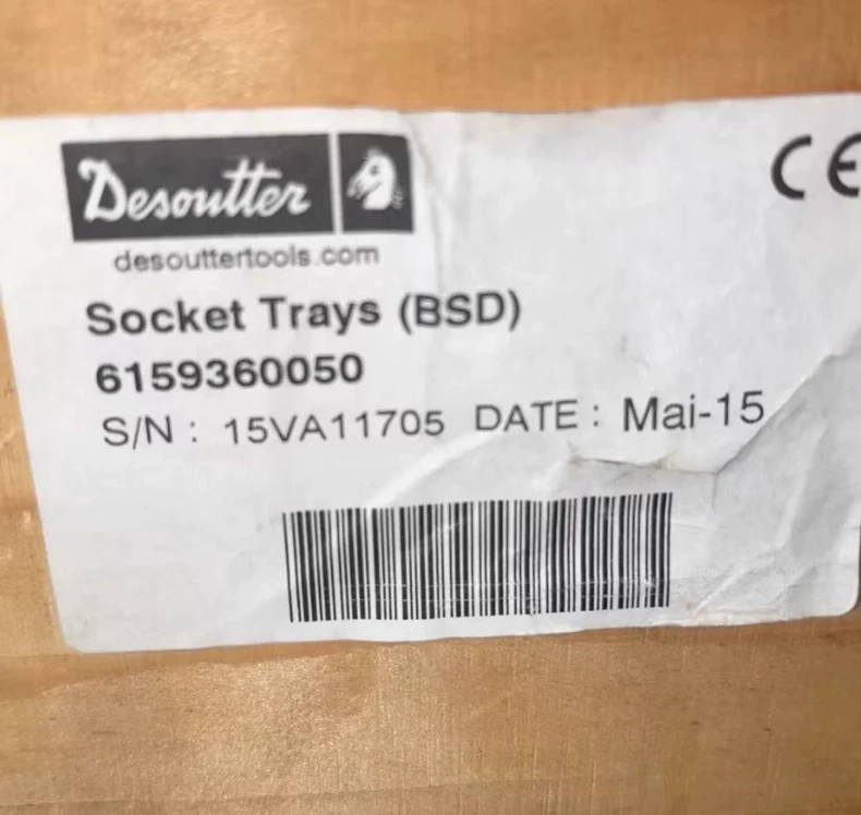 Desoutter BSD Series Socket Tray 6159360050