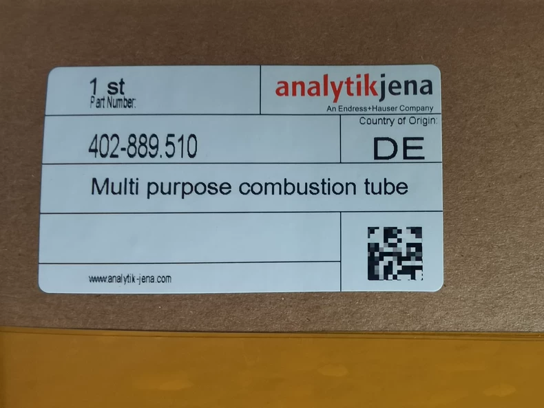 Analytikjena Multi purpose combustion tube 402-889.510