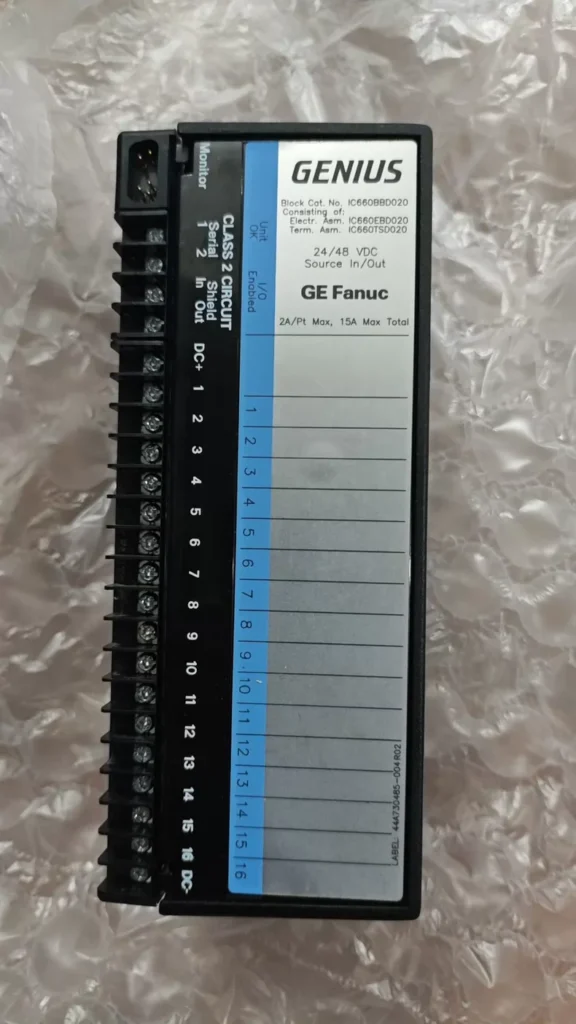 GE Module IC660BBD020