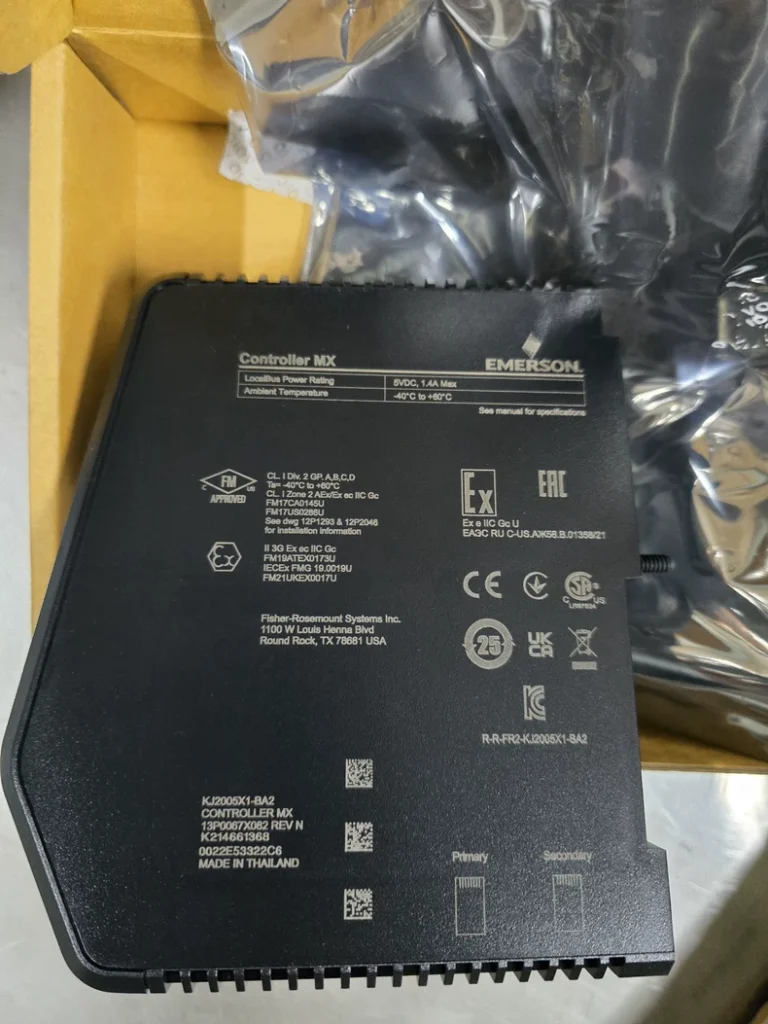 Emerson Controller MX KJ2005X1-BA2 Spare Part thumbnail