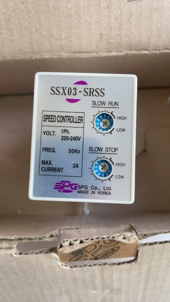 SPG Speed Controller SSX03-SRSS