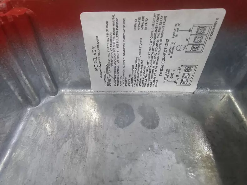 POTTER VSR Water flow switch thumbnail