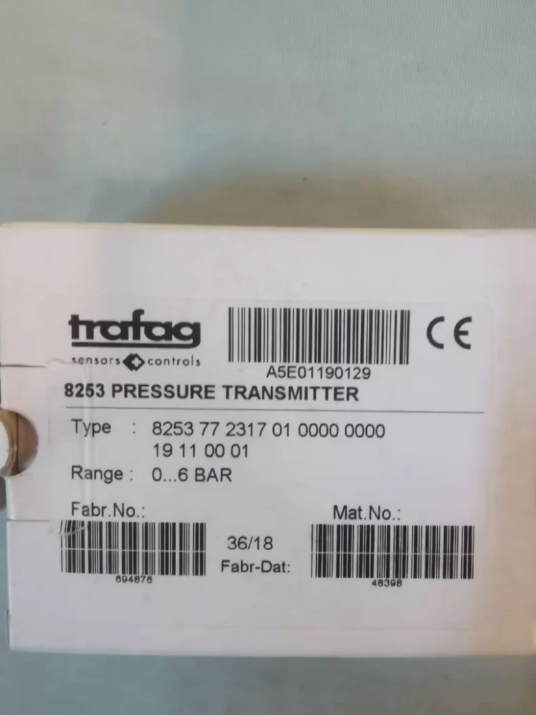 Trafag pressure sensor thumbnail