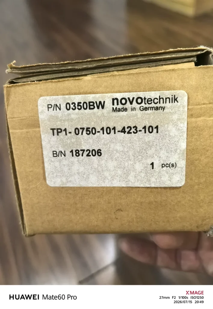 NOVOTechnik Displacement Sensor TP1-0750-101-423-101