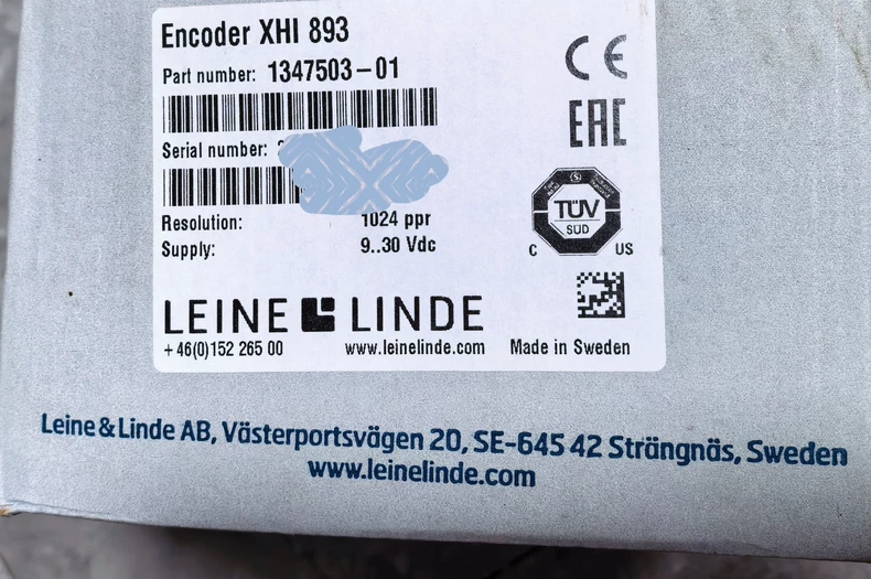 LEINE LINDE XHI 893 1347503-01 1024ppr Encoder thumbnail