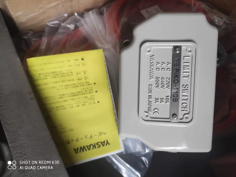 YASKAWA PIKO-110B LIMIT SWITCH