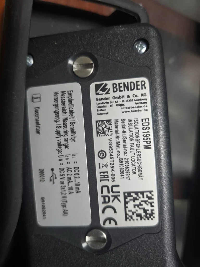 Bender EDS195P Tester thumbnail