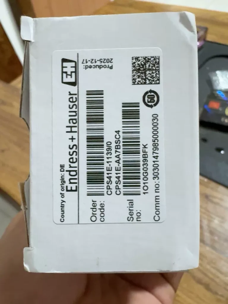 Endress+Hauser Digital pH Sensor CPS41E-AA7BSC4