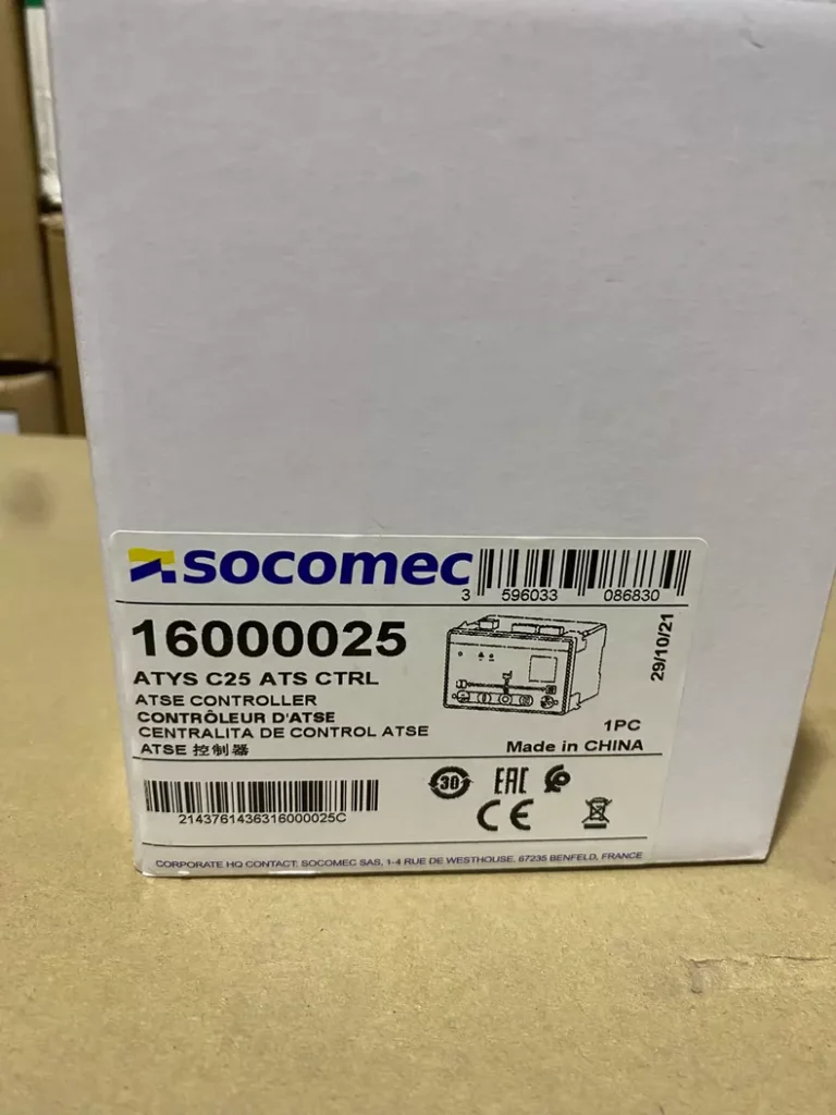 SOCOMEC ATyS C25 16000025 Controller thumbnail