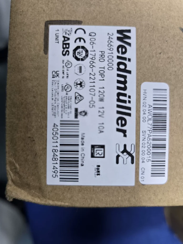 Weidmiller 120W 12V 10A2466910000 Power module thumbnail