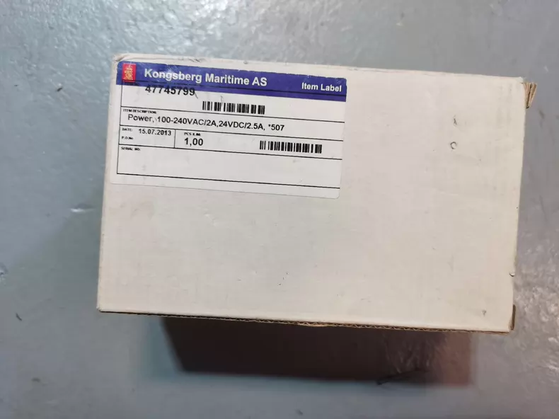 Kongsberg S-60-24 power supply thumbnail