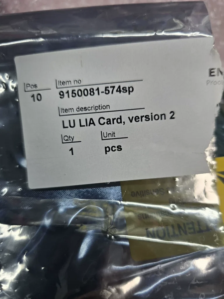 SAAB LU LIA CARD 9150081-574SP Spare Part thumbnail