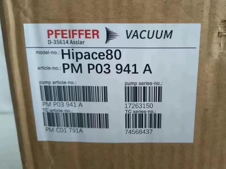 PFEIFFER HiPace 80 PM P03 941 A molecular pump thumbnail