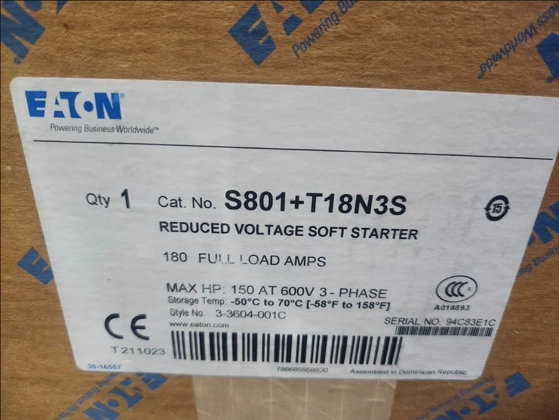 Eaton Softstarter S801+T18N3S thumbnail