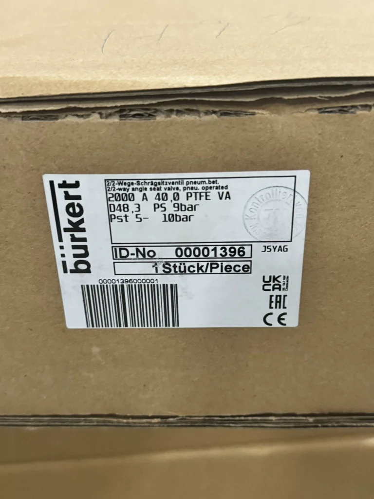 Burkert Valve 0001396 thumbnail