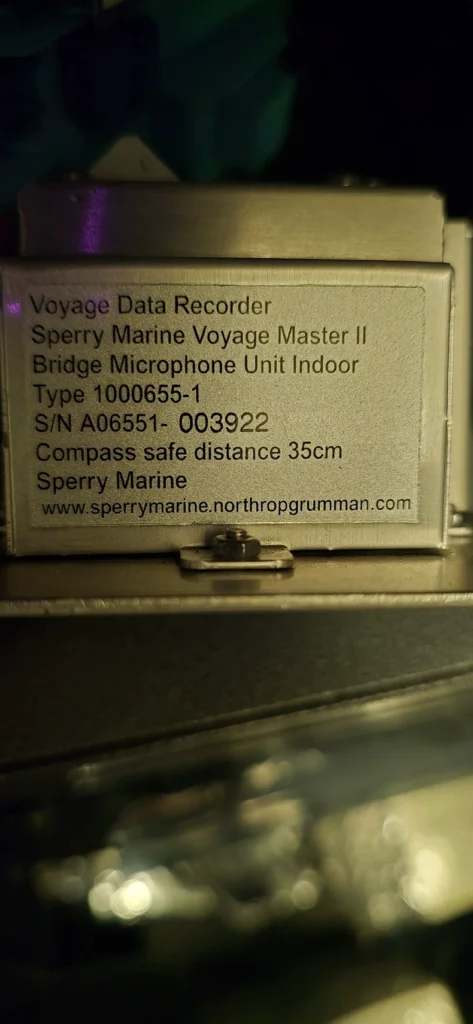 Kongsberg bmu-001. VDR microphone. thumbnail
