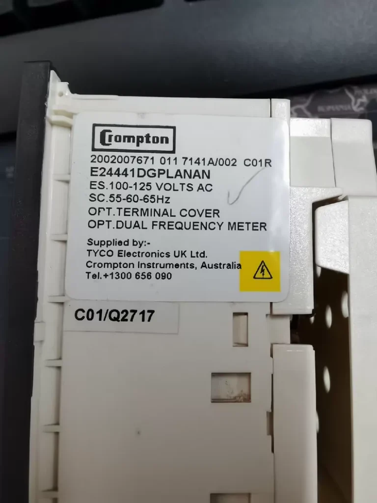Crompton E24441DGPLANAN frequency table thumbnail