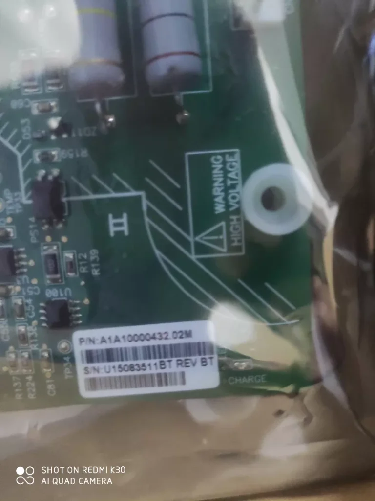 Siemens A1A10000432.02M Control Board