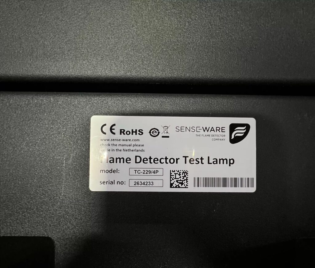 SENSE-WARE Flame Detector Test Lamp TC-229/4P thumbnail