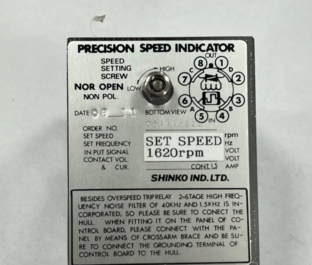 SHINKO Overspeed Relay OSR