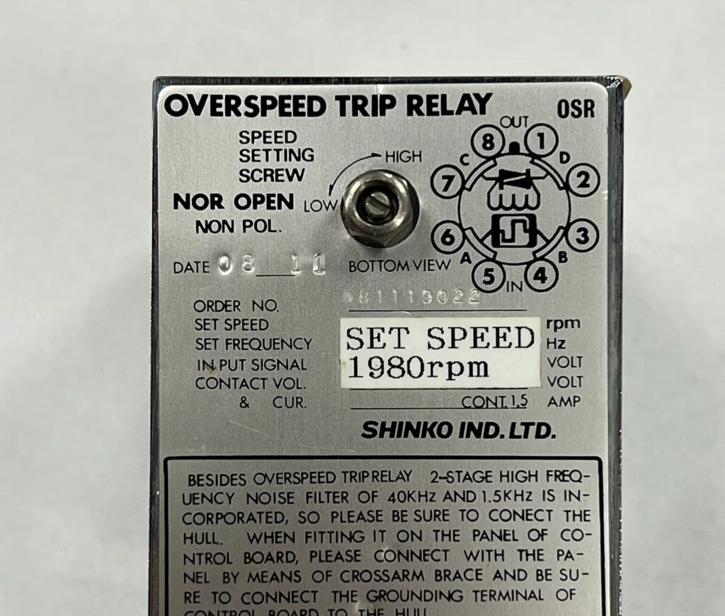 SHINKO Relay OSR 081119022