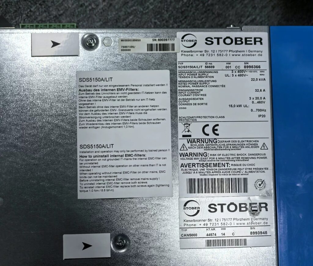 STOBER Controller SDS5150A/LIT thumbnail