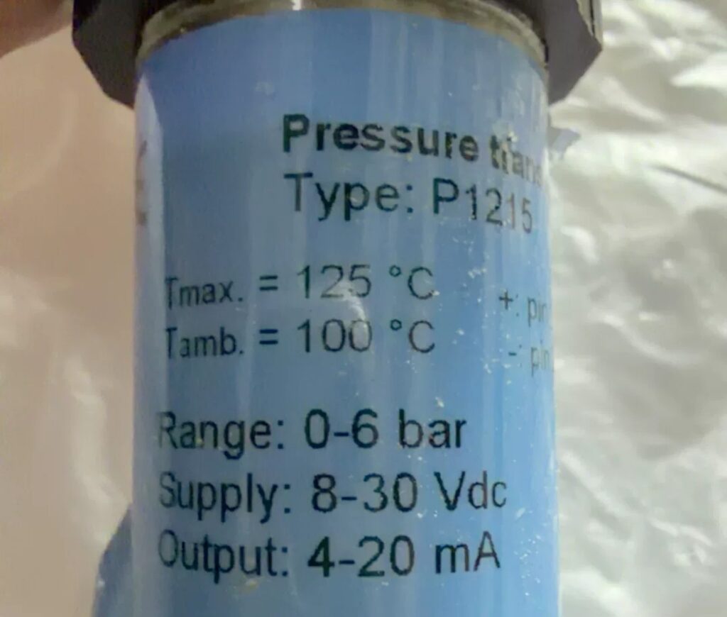 TEMPRESS Pressure Sensor P1215 thumbnail
