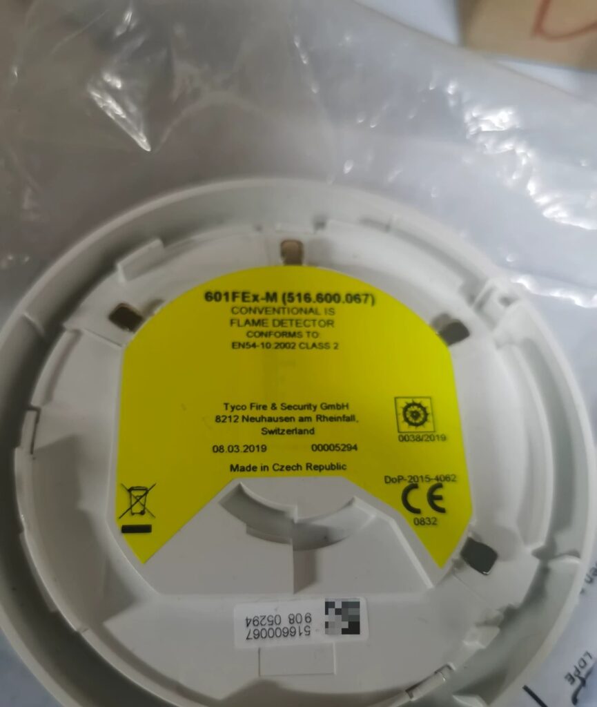 TYCO Flame Detector 516.600 thumbnail