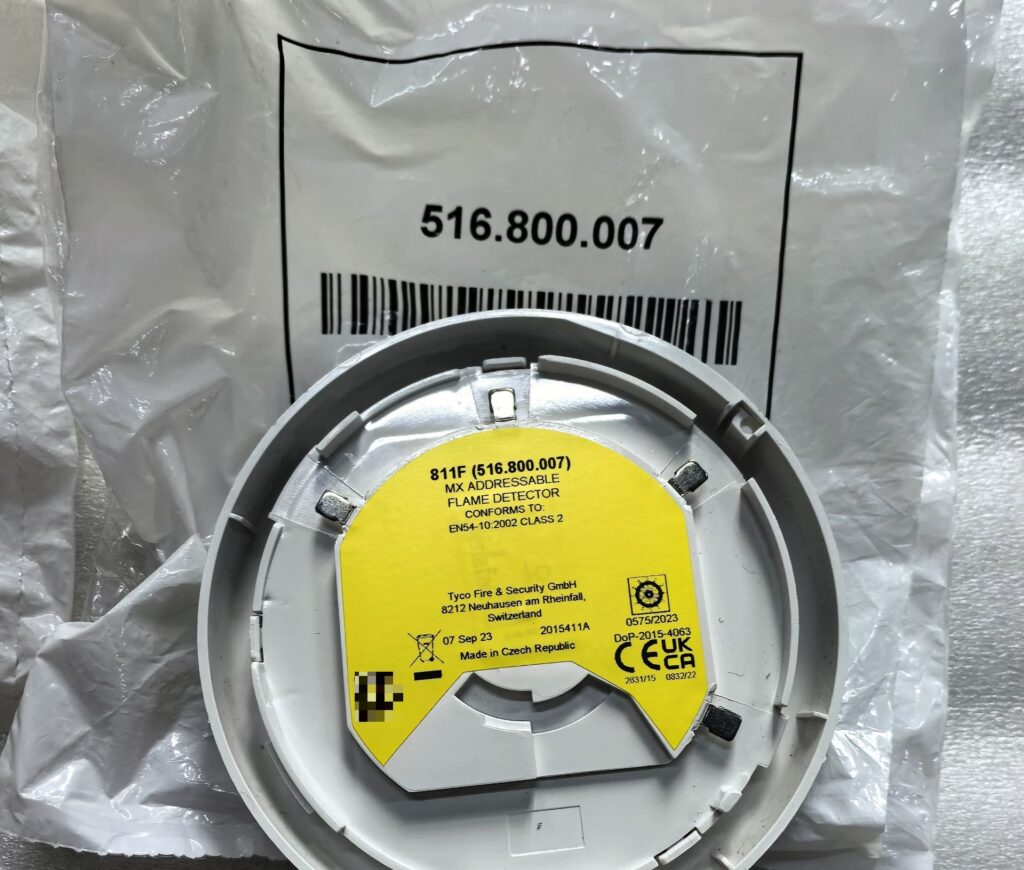 TYCO Flame Detector 811F MX 516.800.007
