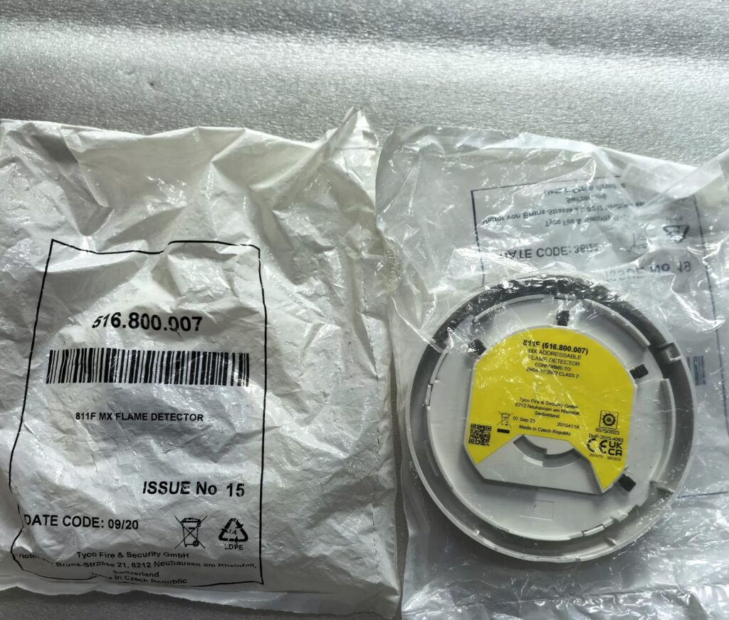 TYCO Flame Detector 811F MX 516.800.007 thumbnail