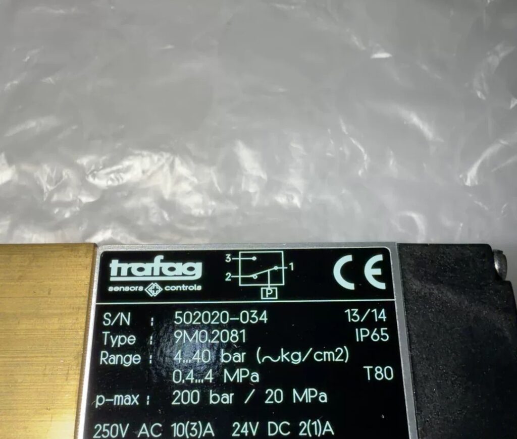 Trafag Pressure Sensor 9M0.2081 thumbnail
