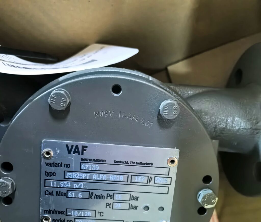 VAF Flow Meter J5025PT thumbnail