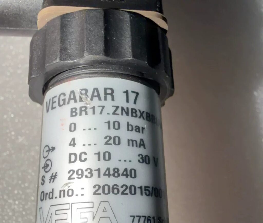 VEGA BR17.ZN VEGABAR Pressure Sensor thumbnail