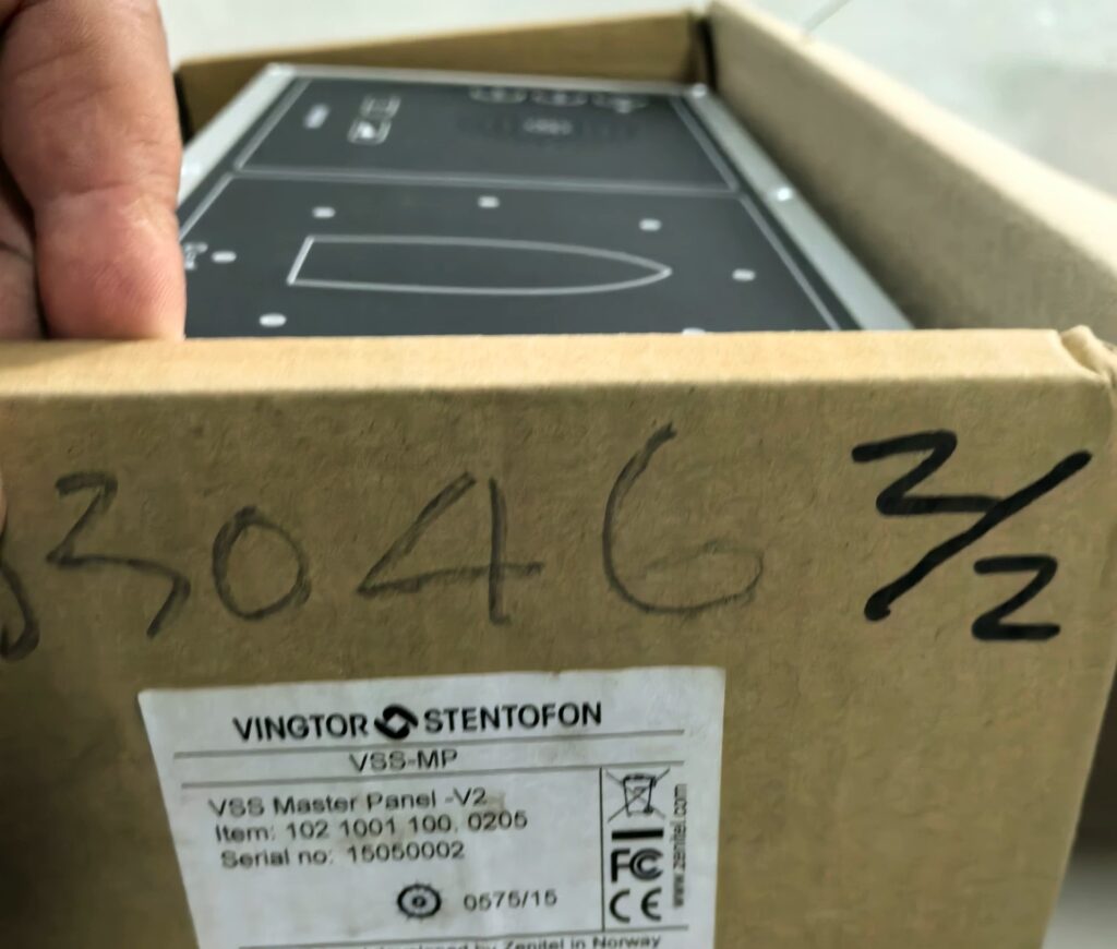 VINGTOR STENTOFON Intercom Panel VSS-MP thumbnail