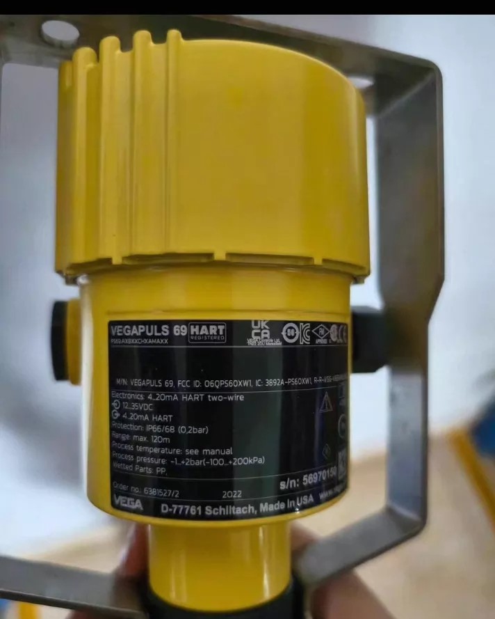 Vega Radar Level Meter VEGAPULS 69
