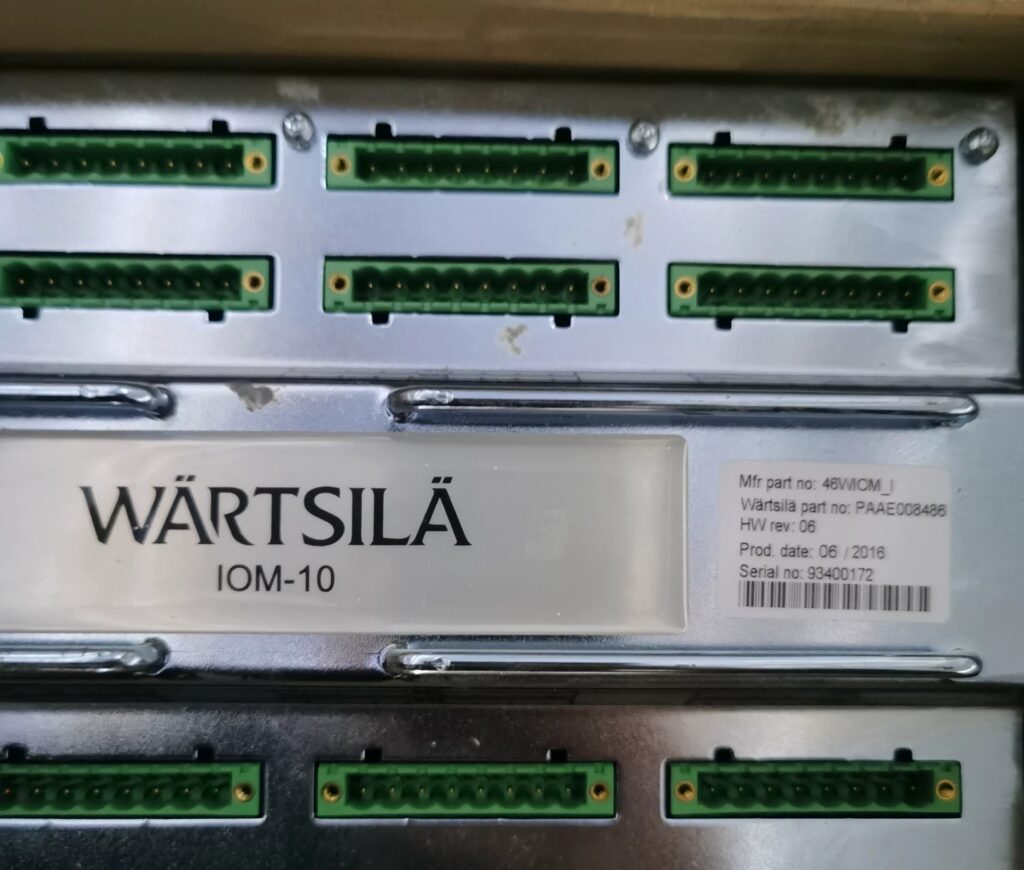 WARTSILA Control Module 46WIOM thumbnail