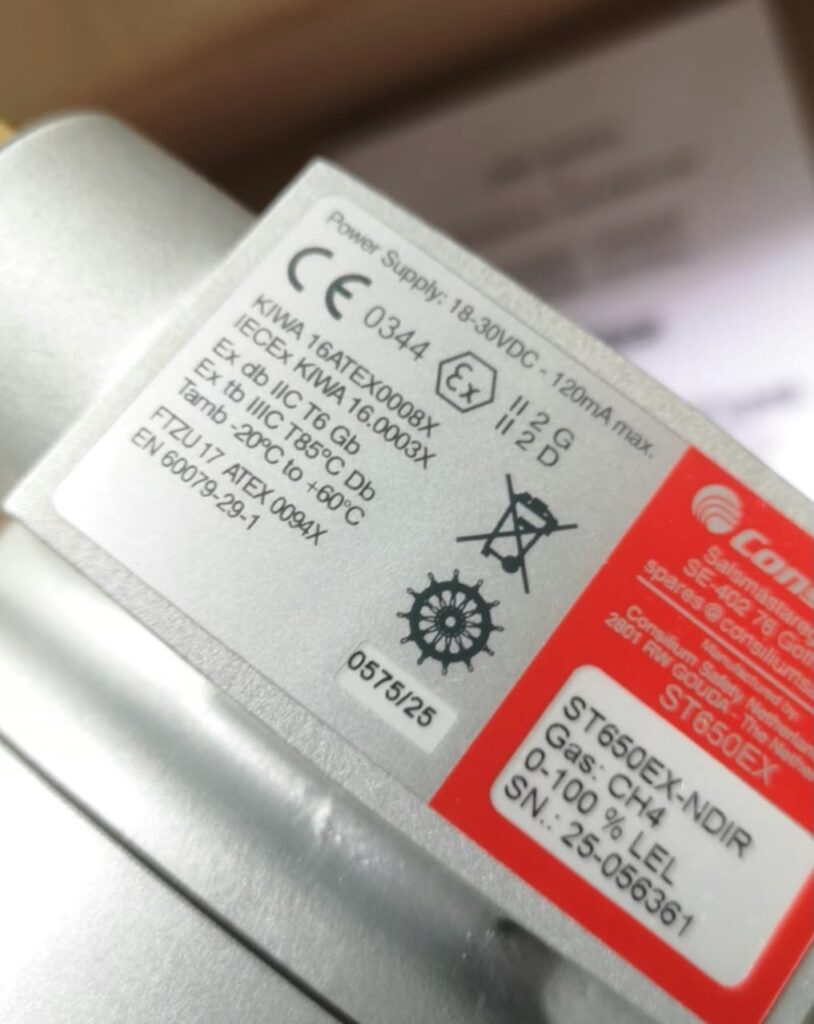 Consilium ST650EX-NDIR gas detector thumbnail