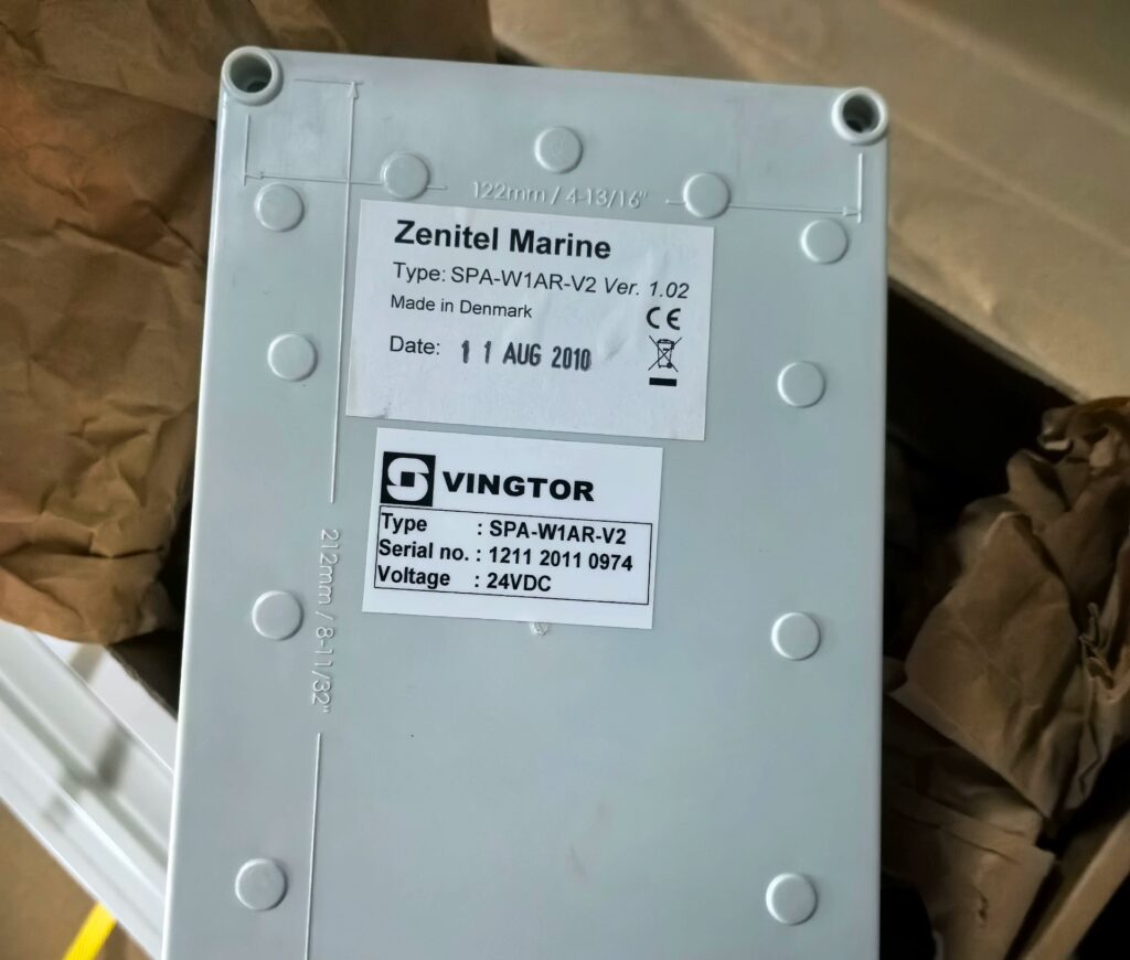 Zenitel PA Control Panel SPA-W1AR-V2 thumbnail