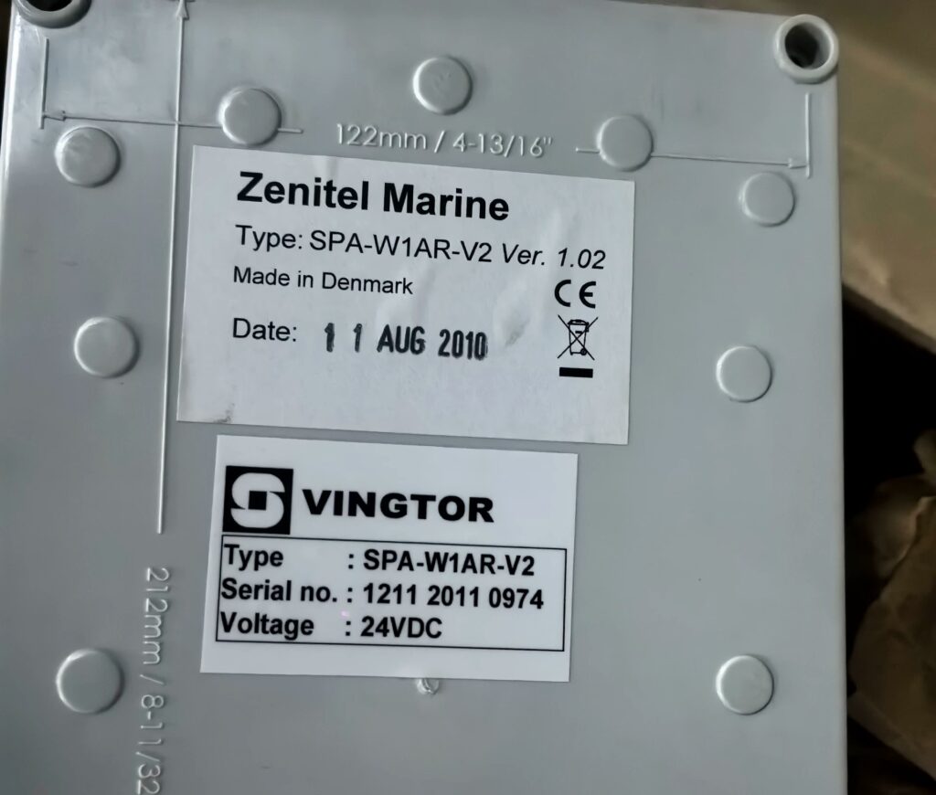 Zenitel PA Control Panel SPA-W1AR-V2 thumbnail