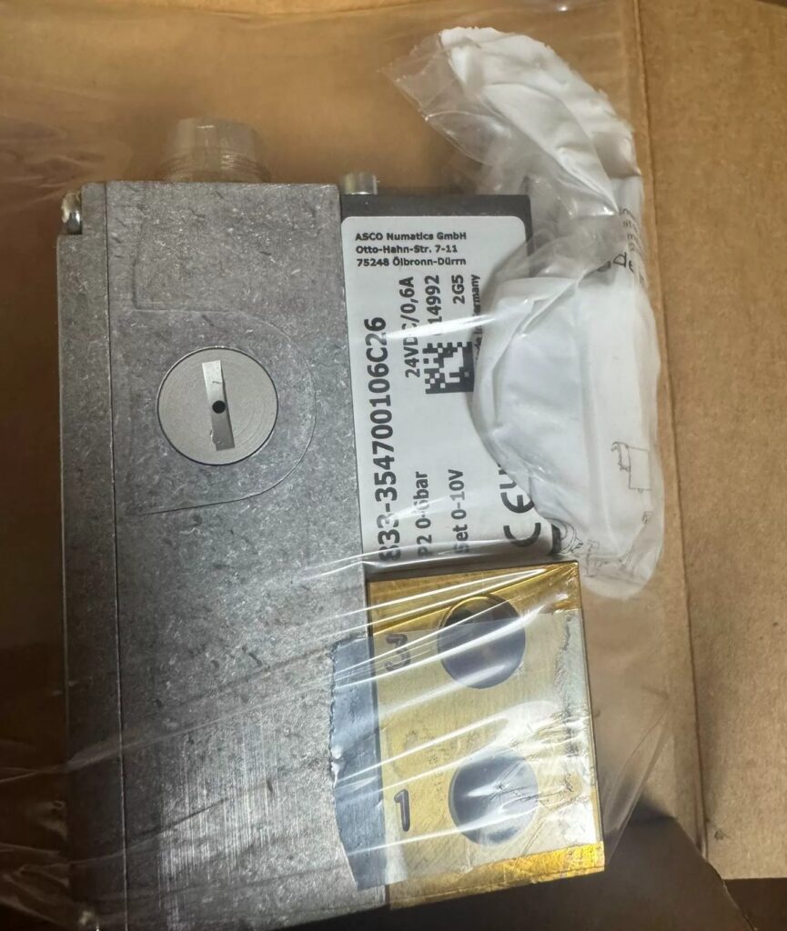 ASCO Proportional Valve 833-354700106C26