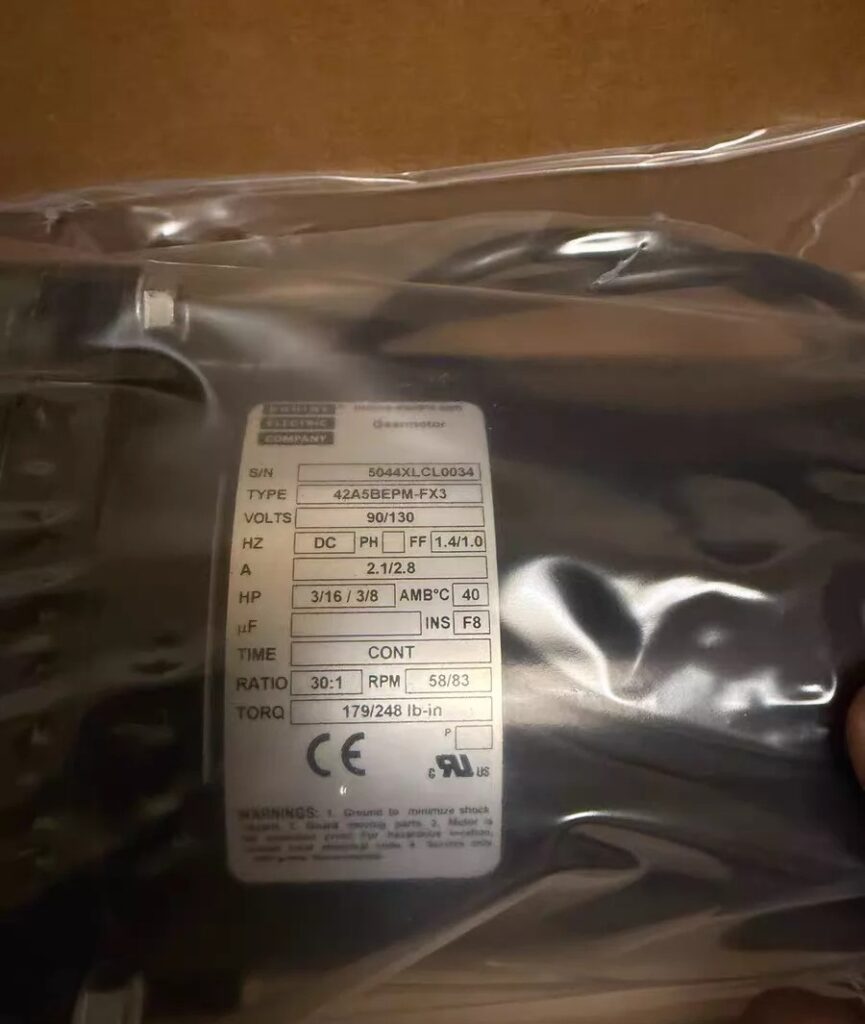 BODINE DC Gear Motor 42A5BEPM