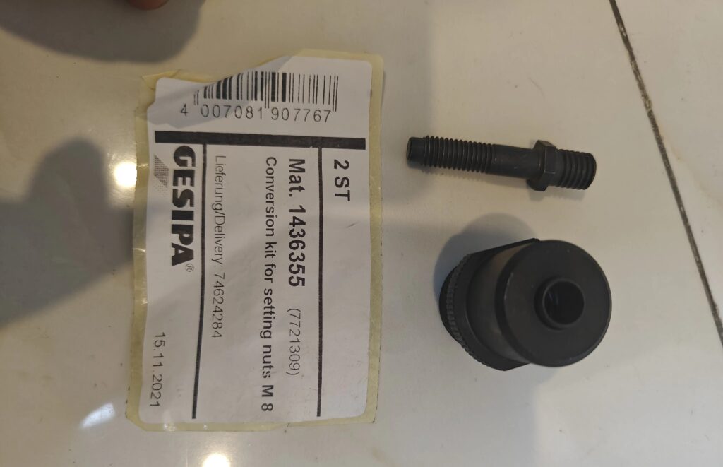 GESIPA Conversion Kit M8 1436355