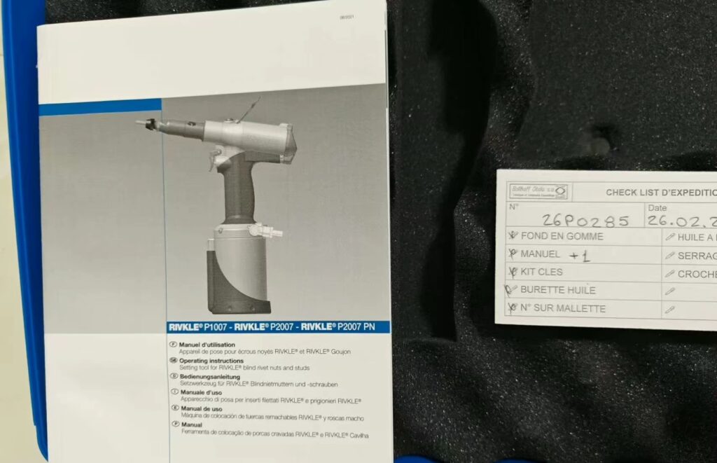 BOLLHOFF Pneumatic Rivet Nut Tool P2007 thumbnail