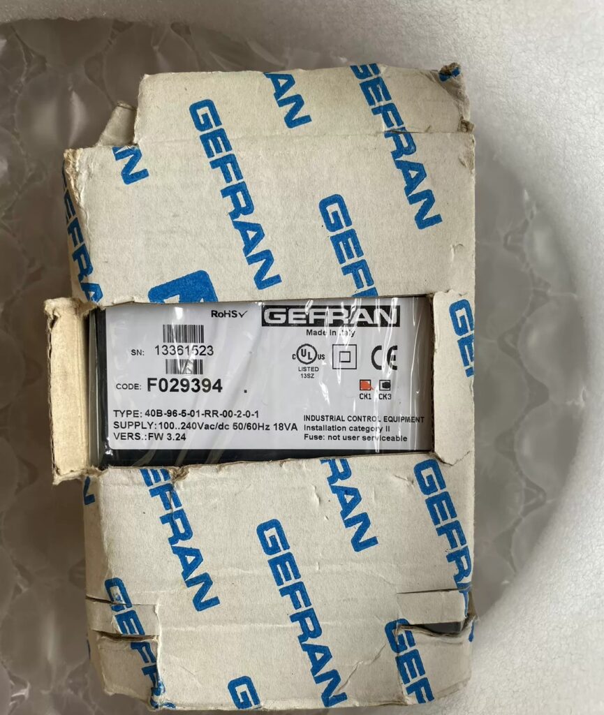 GEFRAN Digital Temperature Controller 40B-96-5-01-RR-2-01-1 F029394
