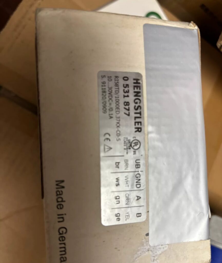 Hengstler Encoder RI58 0531877